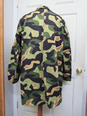 Czech Salamander Camo Camouflage Paratrooper Smock Jacket Unissued