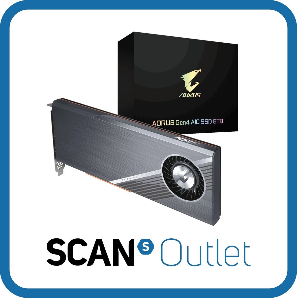 Adapter Aorus Aic Nvme Ssd Gigabyte AORUS Gen4 AIC GC-4XM2G4 4x