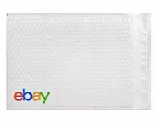 eBay Branded Padded Shipping Mailer Air Jacket Bubble Envelopes 6.5" x 9.25"