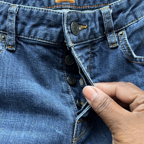Hugo Boss Orange Jeans Mens 32x32 Straight Leg Stretch - 第 9/19 張圖片