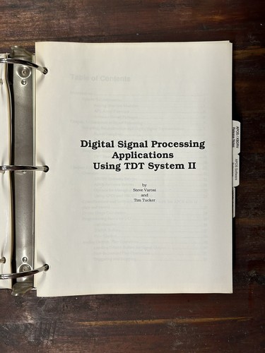 SYSTEM II Installation Guide Tucker-Davis Technologies 1995 - Picture 3 of 12