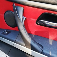 L/R Handnähte Türschnalle Türgriff Griff Leder FIT für BMW 3er E90 E91 325 05-12