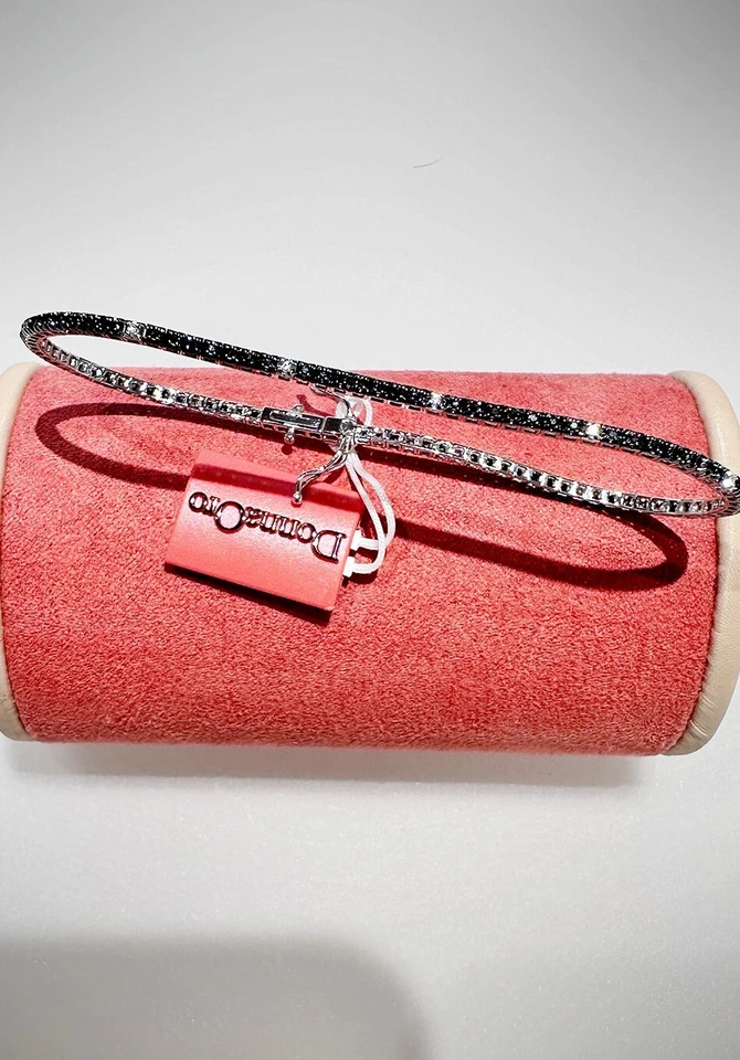 BRACCIALE "TENNIS" DONNAORO IN ORO E DIAMANTI DFBF9909.004 - Immagine 2 di 3