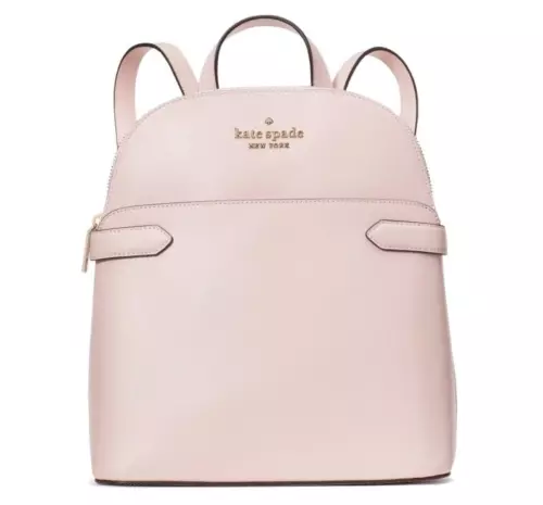 NWT Kate Spade New York Staci Dome Leather Backpack Chalk Pink