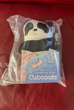 Cubcoats Papo the Panda Zip-Up Hoodie Color Black/Grey Size 2T