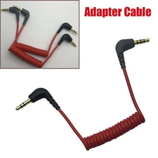 For RODE Microphone to iPhone SC7 3.5mm TRS to TRRS Patch Cable Wire Parts