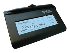 Topaz SignatureGem T-LBK462-HSB-R 1X5 Backlit LCD Signature Capture Pad USB