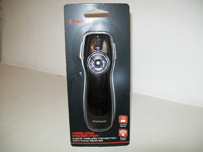 BlackWeb 2.4GHz Wireless Presenter, 82 ft. Range New