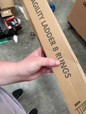 Yes4All 8 Rung Agility Ladder For Fitness Training - Yellow