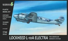 Karaya 1/144 Lockheed L 10A Electra 1930s Airliner Pan Am Pan American Airways