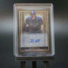 2020 TOPPS TRIBUTE BLAKE SNELL ICONIC PERSPECTIVES AUTOGRAPH CARD 74/99 
