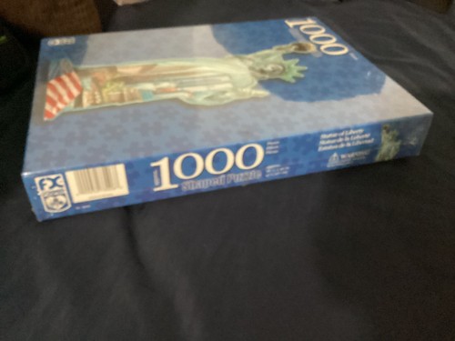 STATUE OF LIBERTY/ TWIN TOWERS JIG SAW PUZZLE 1.000PCS BY FX SCHMID (sealed Box - Picture 3 of 4