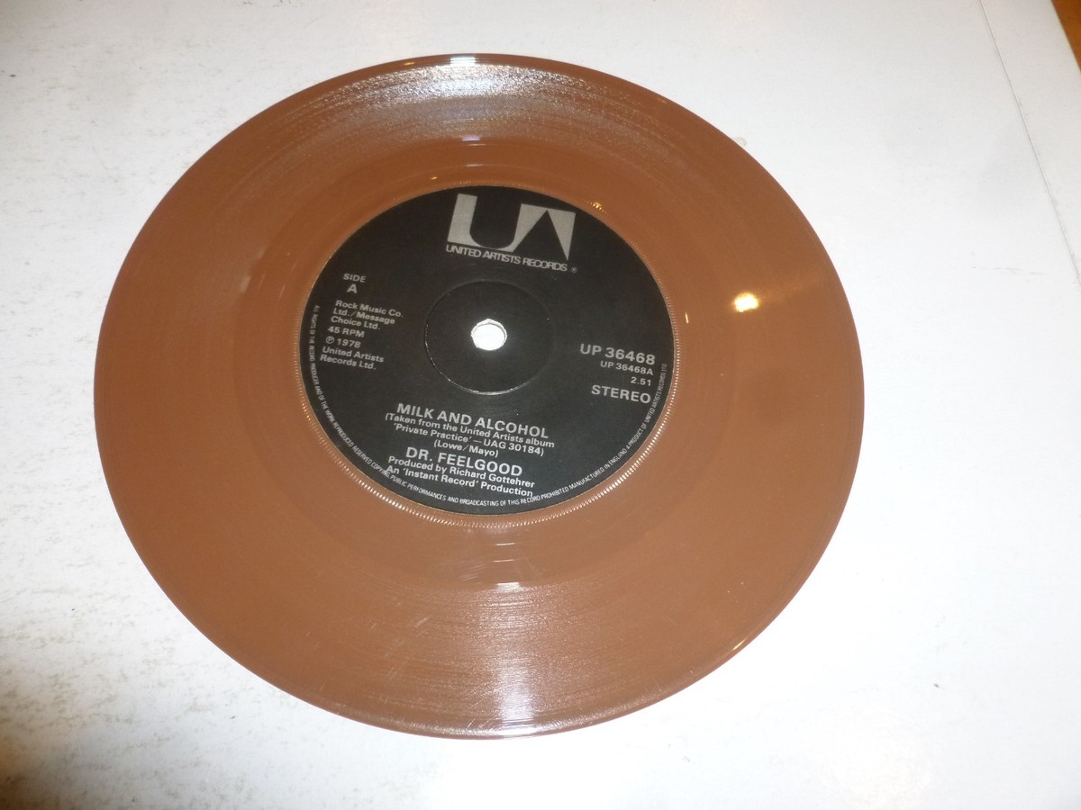 DR FEELGOOD - Milk And Alcohol - 1978 UK vinyl 7