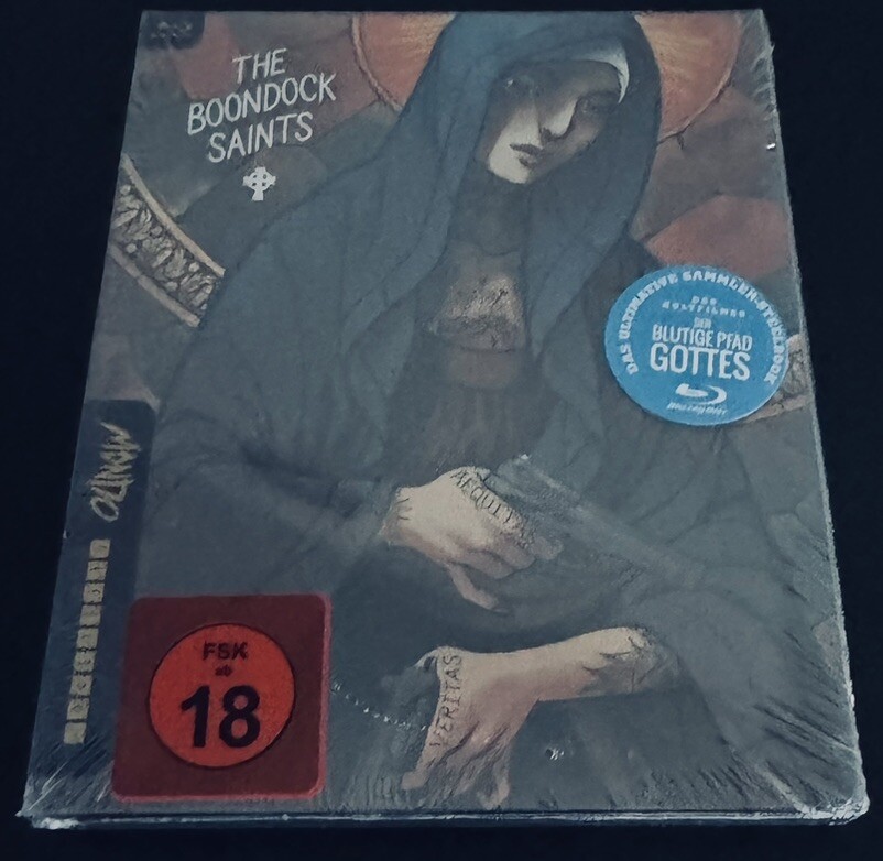 The Boondock Saints BLU-RAY STEELBOOK OOP MONDO X SERIES #015 ***NEW***