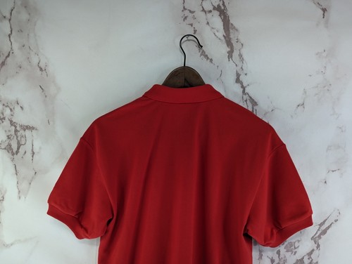 Camisa Everlane Mujer Pequeña Roja Grande Polo Manga Corta Algodón Orgánico Cuadrada - Imagen 6 de 10