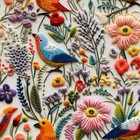 20x Flower Bird Peel and Stick Tile Vinyl Sticker Bathroom Kitchen Self Adhesive