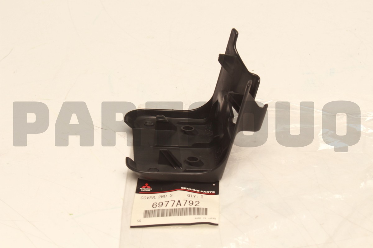 6977A792 Genuine Mitsubishi COVER,2ND SEAT ANCHO | eBay