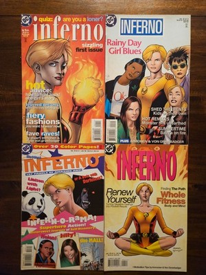 Inferno #1-4 Full Run Set DC Comics 1997 Stuart Immonen Reader Lot
