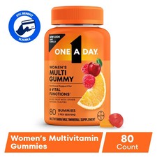 One A Day Womens Multivitamin Gummies with B ...