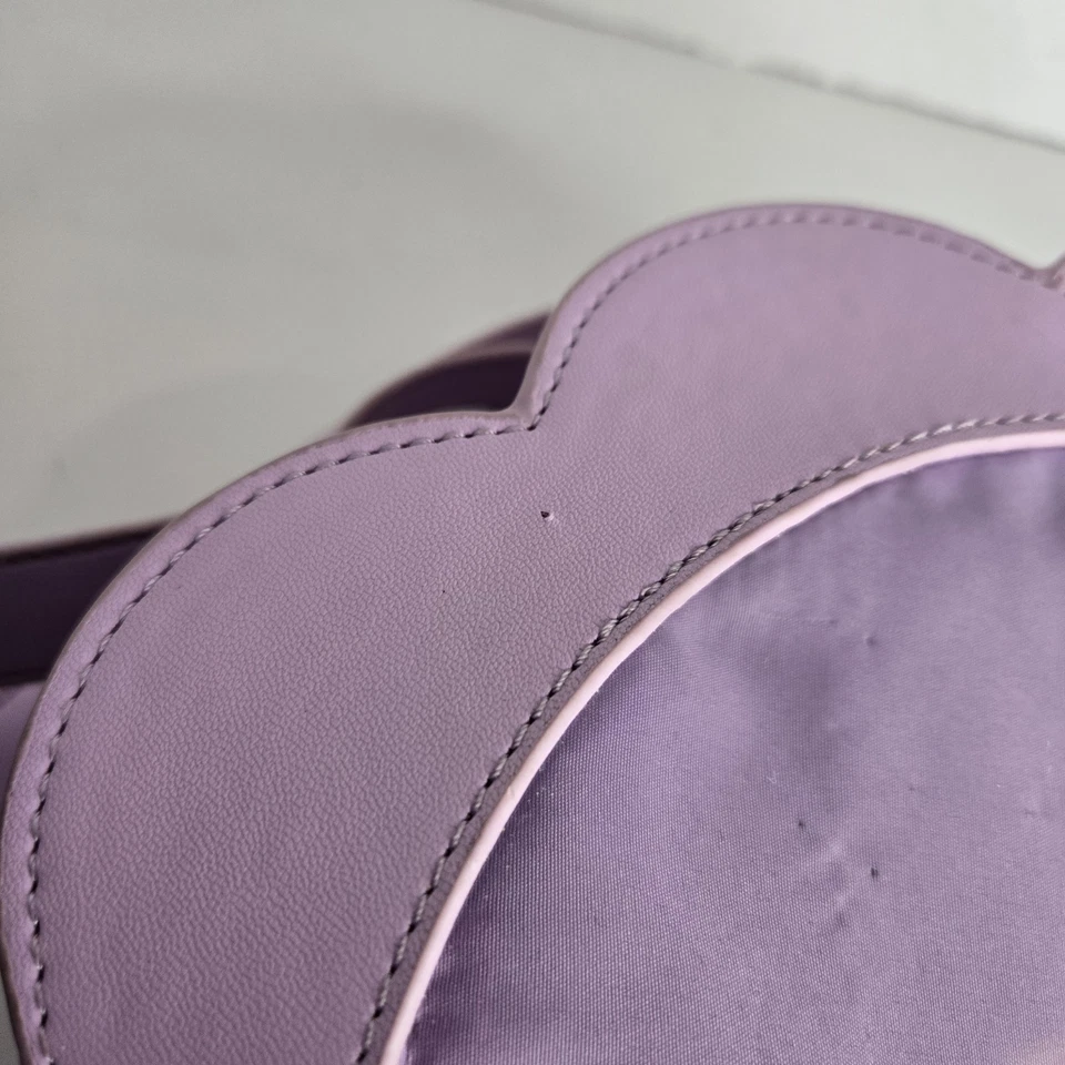 Bolso Bandolera Bolso Ita con Forma de Flor Púrpura Zorro Celestial Frontal Transparente Foto 4 de 4