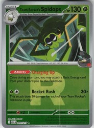 Team Rocket's Spidops 019/217 Ascended Heroes Reverse Holo