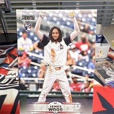 Topps Stadium Club 2025 #175 James Wood Rookie Washington Nationals Baseball