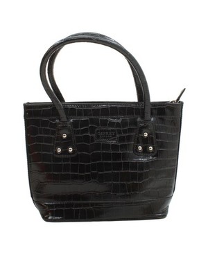 Osprey London Damen Tasche schwarz Animal Print 100% andere Schultertasche