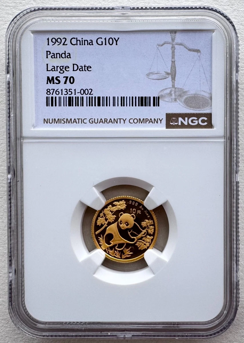 Gold 1992 Republic of China Coins (1949-Now) for People for sale