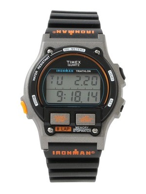 TIMEX Wrist Watch IRONMAN 8LAP Men TW5M54300 1986 OG Quartz in Box New Gift