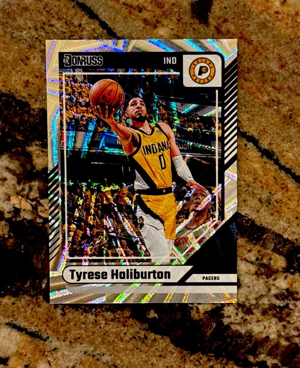 Tyrese Haliburton One Of One 1/1 2024-2025 NBA Donruss Wedge Epic