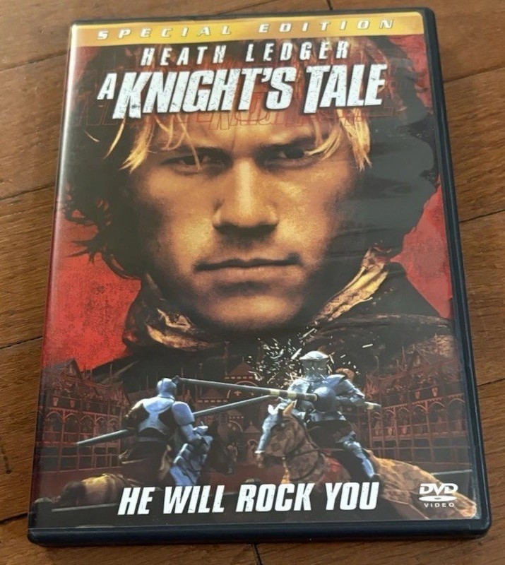 Columbia Pictures A Knight's Tale DVD 2001 PG-13 Action Heath Ledger SE 132m
