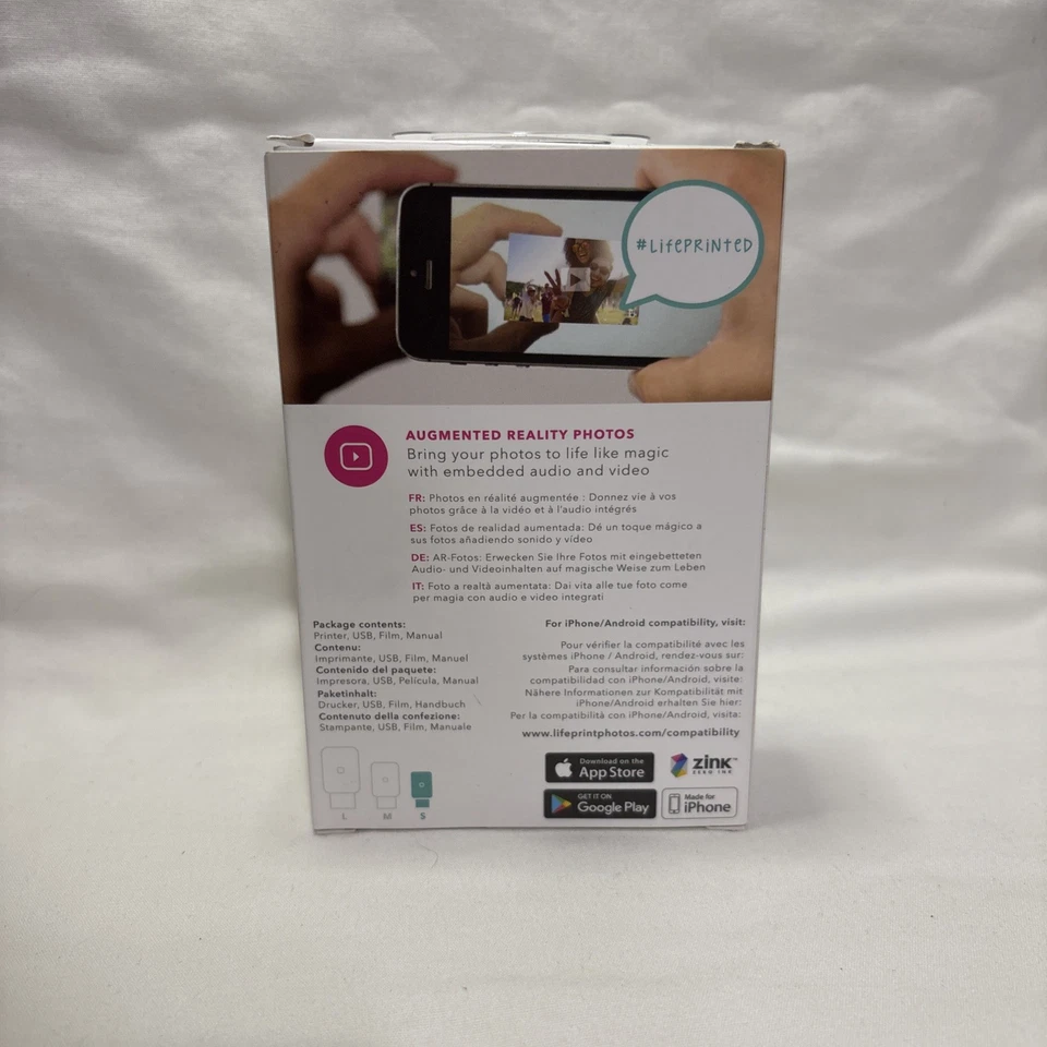 2x3 Portable Photo And Video Printer For Iphone And Android. Make Your Photos - Image 3 of 4