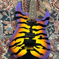 Edwards E-Purple Tiger Purple Sunburst Graphi...