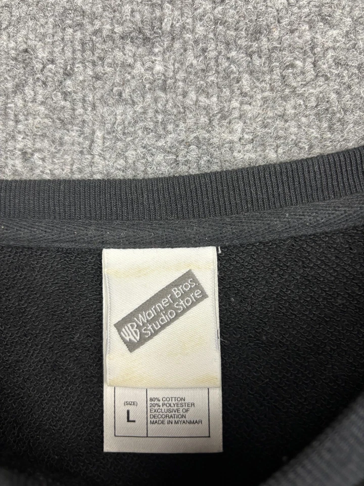 复古 Tweety 卫衣女式大号华纳兄弟工作室商店套衫 90 年代 — 第 3/4 张图片