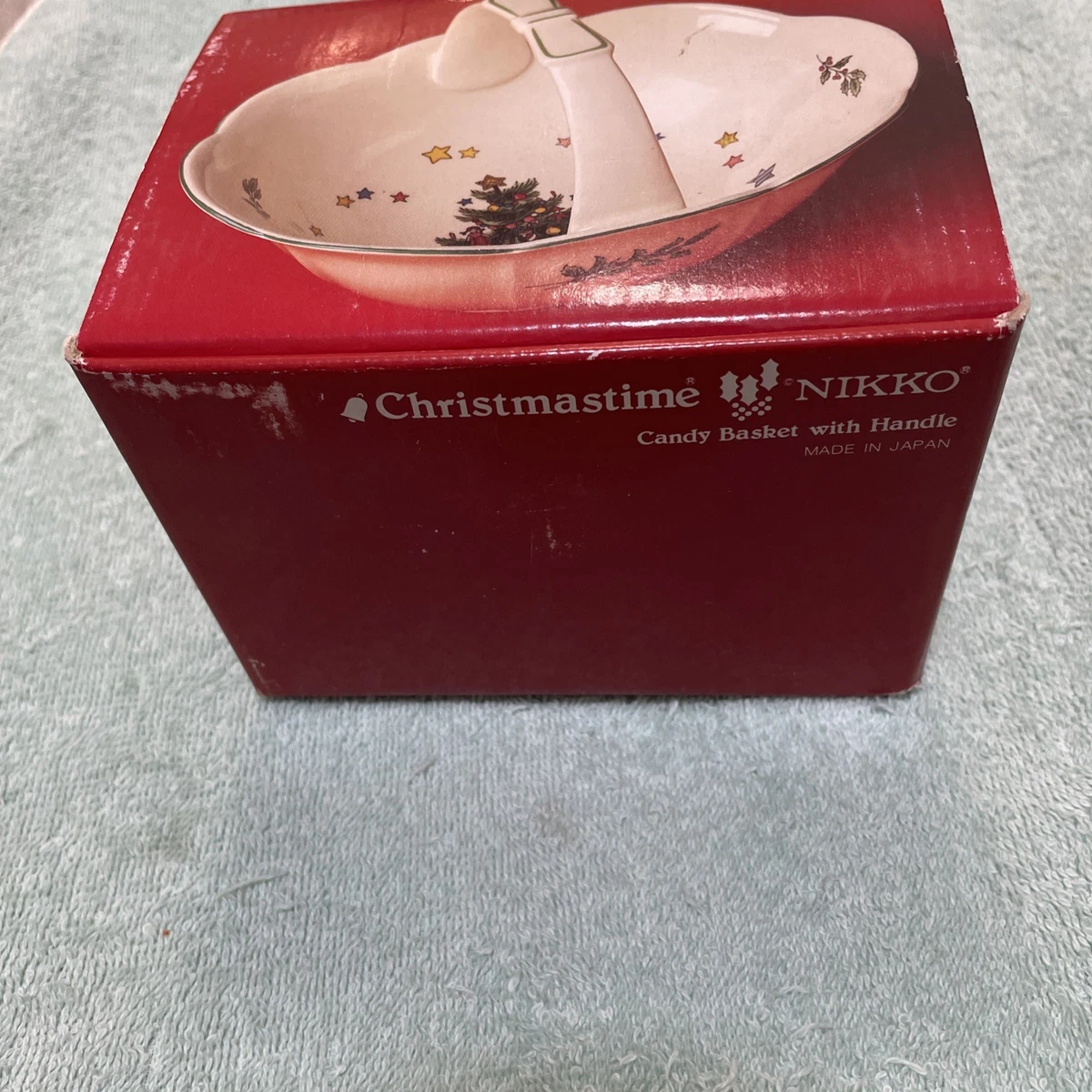 NIKKO christmastime candy dish ヴィンテージです nikko christmastime products for sale | eBay