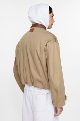 ACNE Studios TWILL JACKET $1,100 Khaki Beige Size 48 | eBay