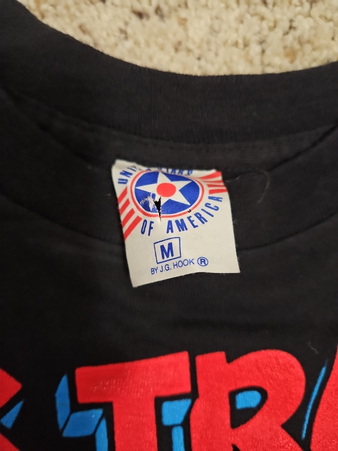 FILA T shirt vintage anni 90 United Stars Of America Dick Tracy Villains Row taglia media