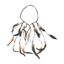 Indian Feather Headband Hippie Hairband for Festival Party Stage Performance