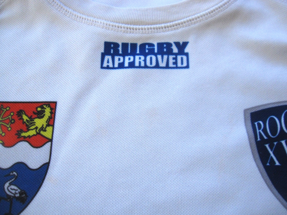 Maillot Rugby Roques Olympique club ROC porté #14 vintage KooGa Homme - XL