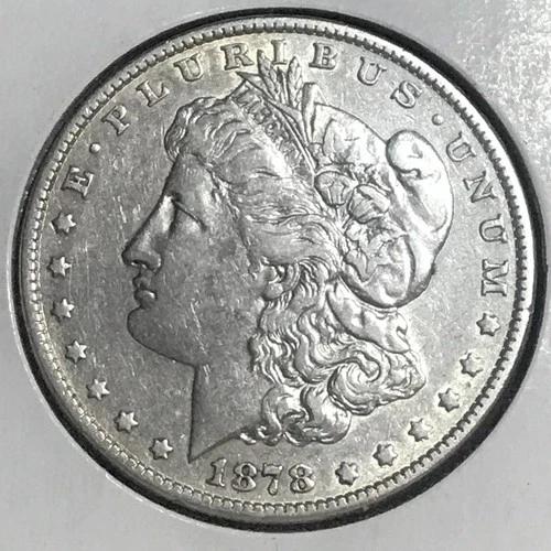 U.S. Morgan Dollar Prem XF 1878 7TF Rev 79
