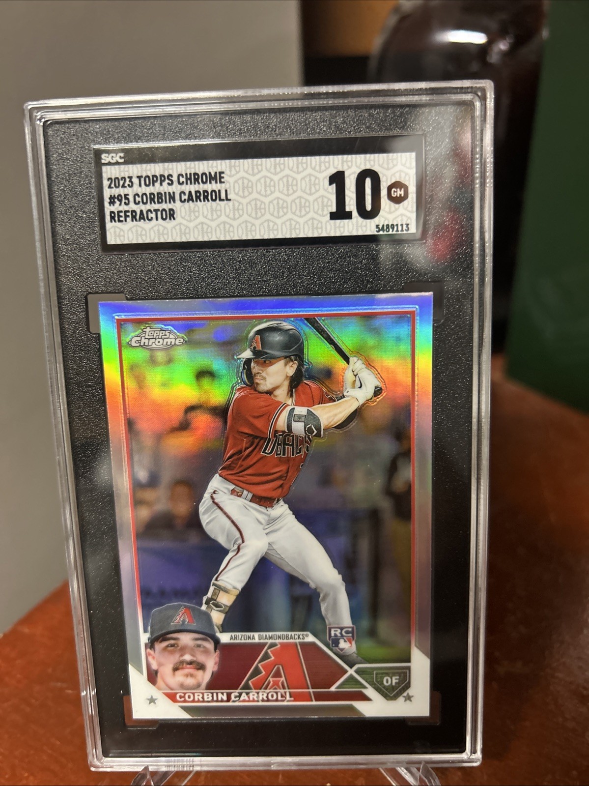 2023 Topps Chrome - Corbin Carroll #95 Refractor (RC)