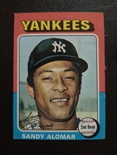 1975 Topps Mini  Sandy Alomar #266 VG