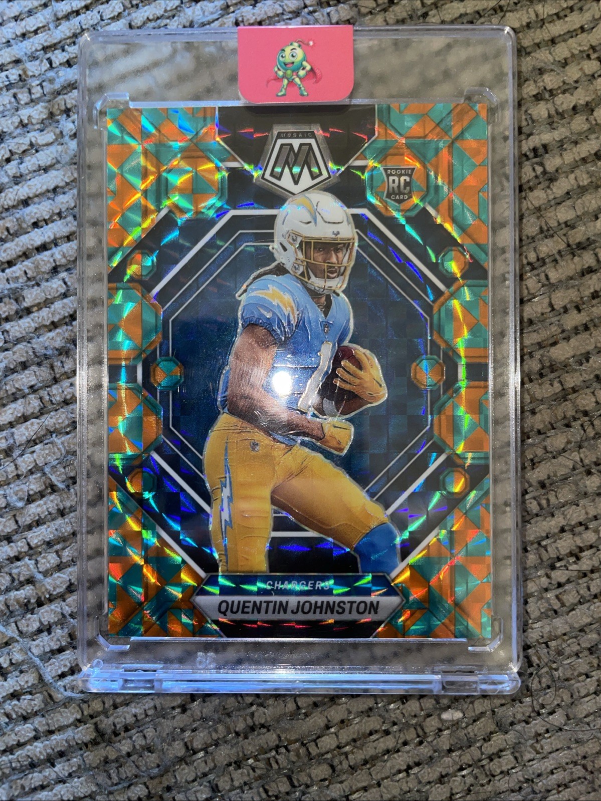 GEM Quentin Johnston 2023 Panini Mosaic #356 Tessellation /15 SP RC Rookie