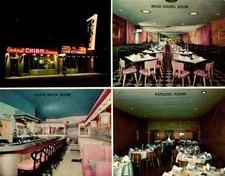 Chiam Restaurant Chinatown Chicago Illinois Postcard