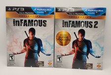 PlayStation 3 - Infamous Collection - SEALED/NEW - Cardboard Sleeves