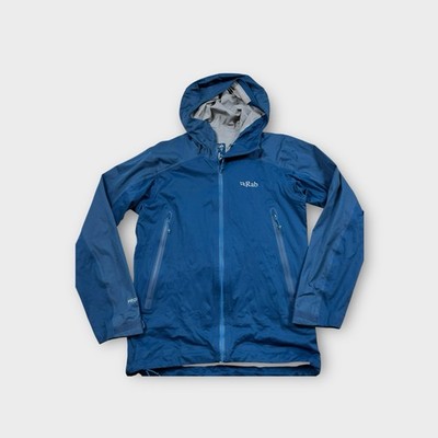 Blue Rab Kinetic Alpine Jacket Hooded Zipper Men's S Small Proflex