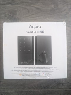 Aqara Smart Lock U50 Fingerprint Keyless Entry Door Lock used as seen.