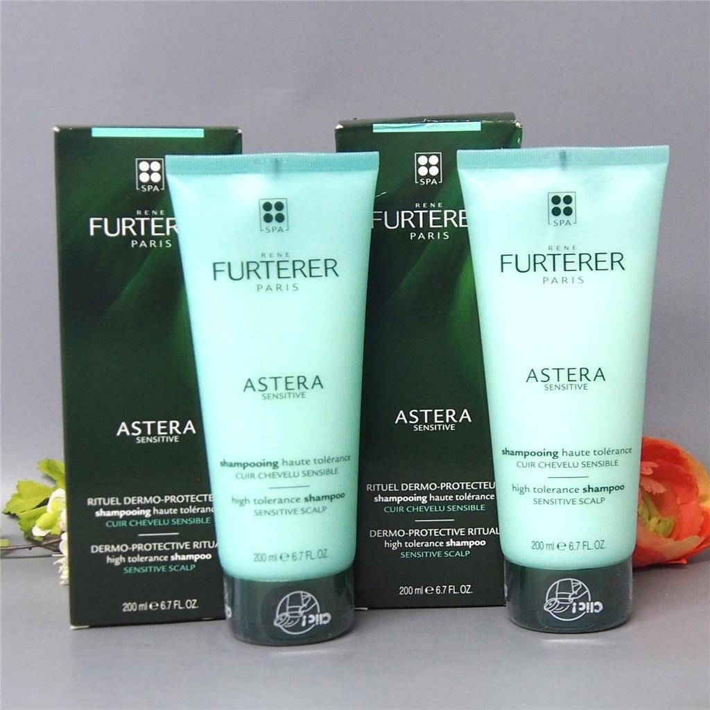 2 PACK Rene Furterer Astera Sensitive Shampoo High Tolerance 200ml 67oz 7690₽