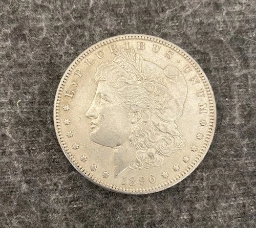 1896 Morgan Silver Dollar  Philadelphia Mint Weights 26.7 Grams Good Condition