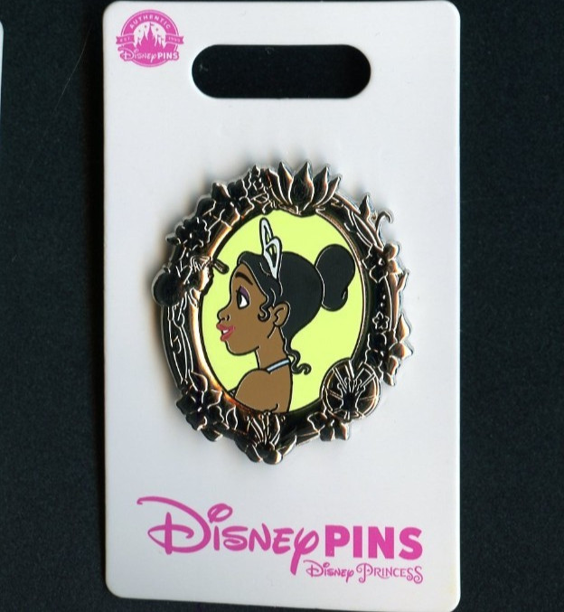 Disney Princess and the Frog Tiana Profile Portraits Series Pin 2024